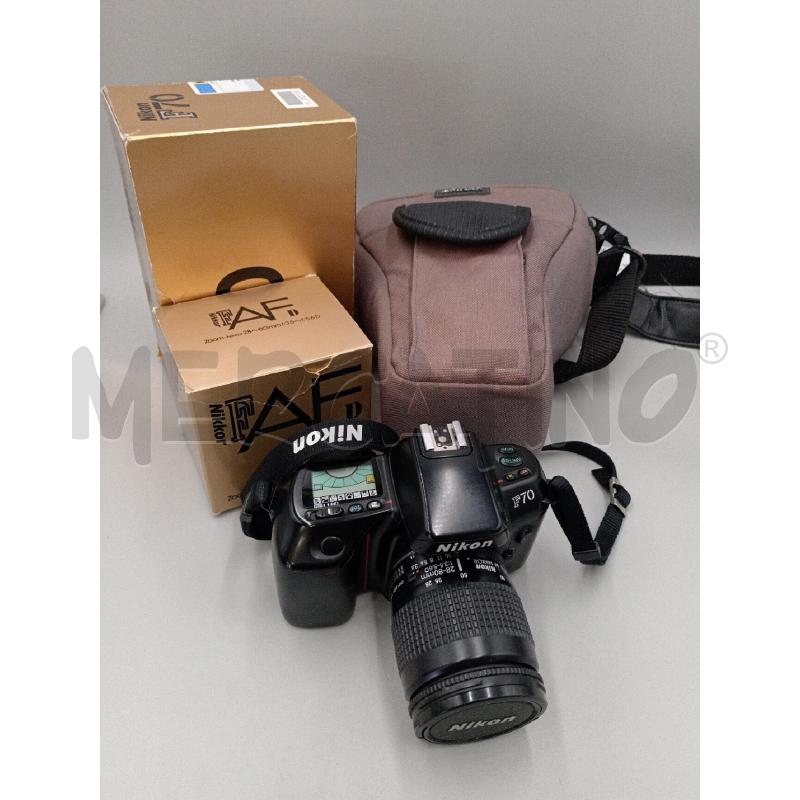 FOTOCAMERA NIKON F70 CON OBIETTIVO 28-80 | Mercatino dell'Usato Moncalieri bengasi 1