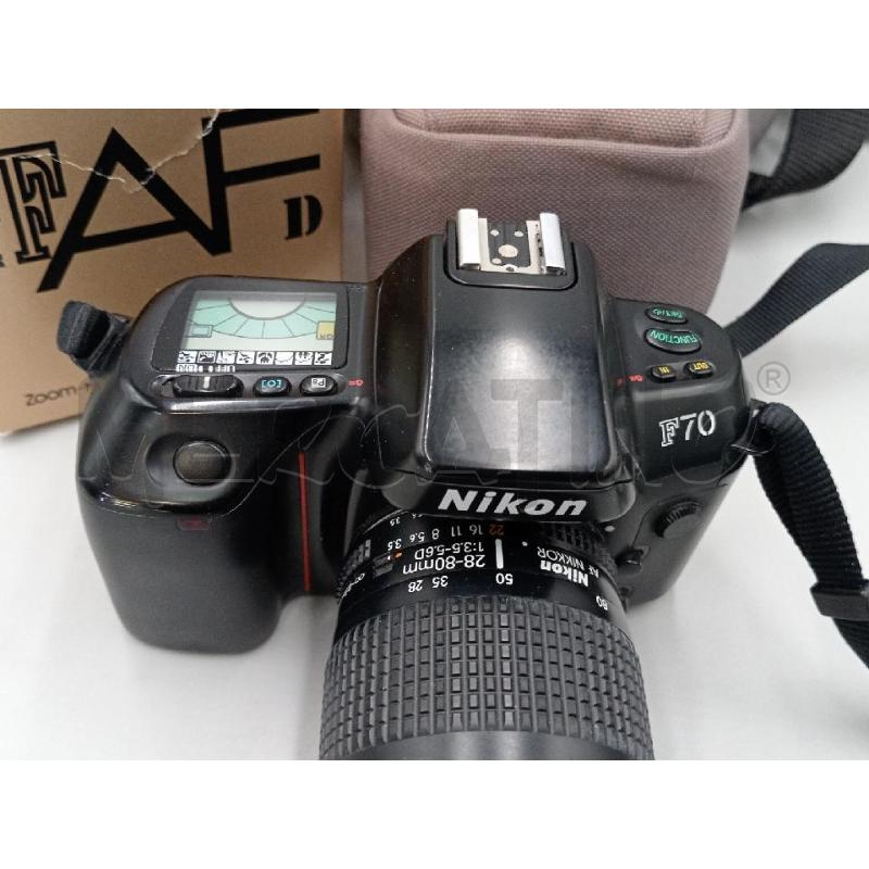 FOTOCAMERA NIKON F70 CON OBIETTIVO 28-80 | Mercatino dell'Usato Moncalieri bengasi 4