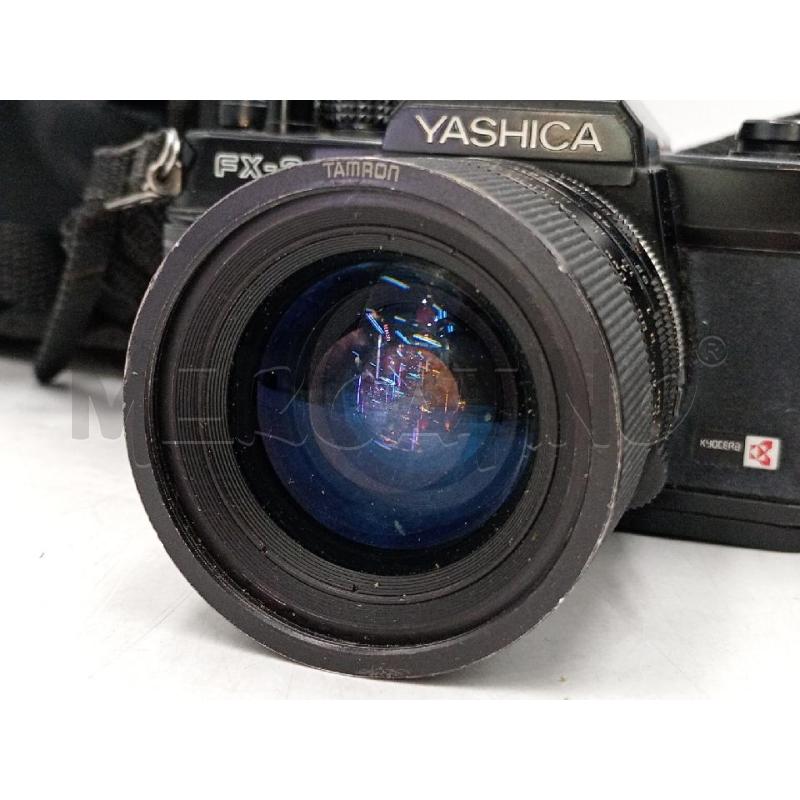 FOTOCAMERA YASHICA FX-3 CON OBIETTIVO TAMRON NON GARANTITO IL FUNZIONAMENTO | Mercatino dell'Usato Moncalieri bengasi 2