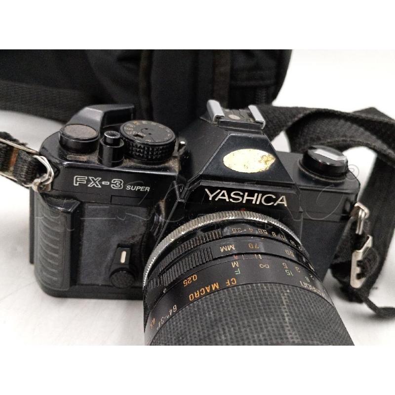 FOTOCAMERA YASHICA FX-3 CON OBIETTIVO TAMRON NON GARANTITO IL FUNZIONAMENTO | Mercatino dell'Usato Moncalieri bengasi 3