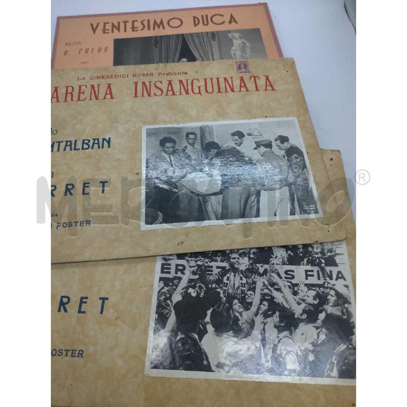 FOTO SU CARTONCINO BLOCCO FILM WESTERN | Mercatino dell'Usato Moncalieri bengasi 4