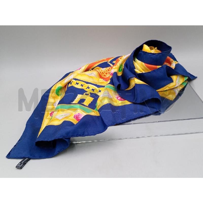 FOULARD CELINE BLU GIALLO | Mercatino dell'Usato Moncalieri bengasi 3
