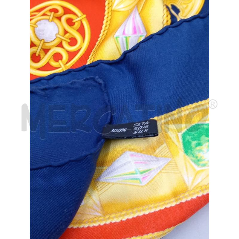 FOULARD CELINE BLU GIALLO | Mercatino dell'Usato Moncalieri bengasi 5