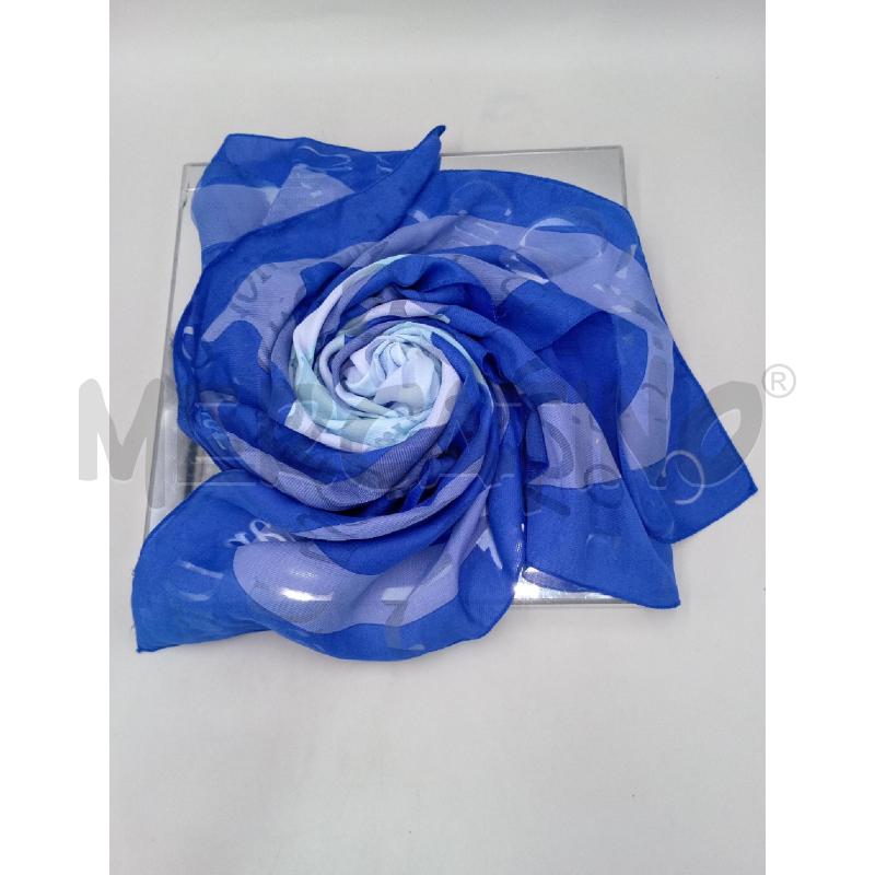 FOULARD CHRISTIAN DIOR BLU SETA | Mercatino dell'Usato Moncalieri bengasi 4