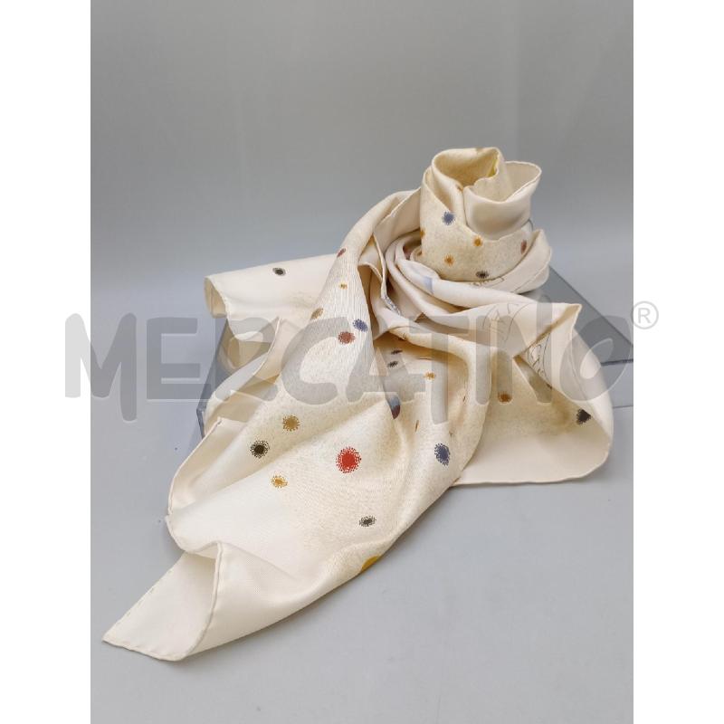 FOULARD HERMES LA VOIE LACTEEE BEIGE PIANETI | Mercatino dell'Usato Moncalieri bengasi 2