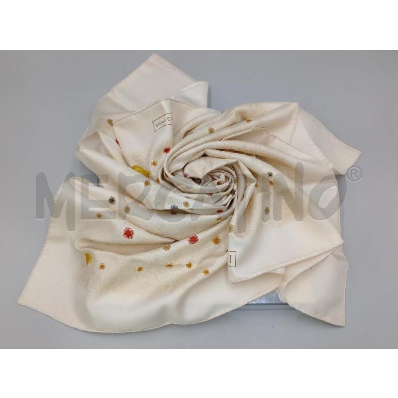 FOULARD HERMES LA VOIE LACTEEE BEIGE PIANETI | Mercatino dell'Usato Moncalieri bengasi 3