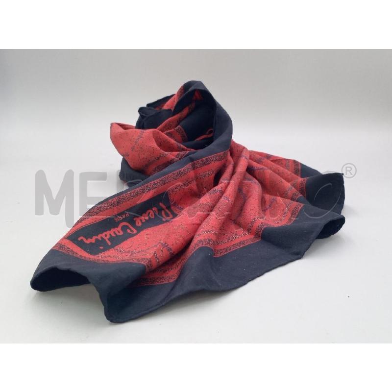 FOULARD PIERRE CARDIN FANTASIA BORDEAUX NERO | Mercatino dell'Usato Moncalieri bengasi 3