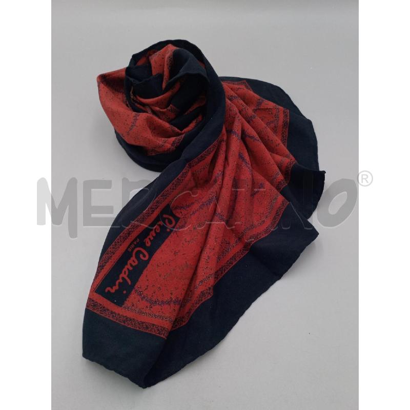 FOULARD PIERRE CARDIN FANTASIA BORDEAUX NERO | Mercatino dell'Usato Moncalieri bengasi 4