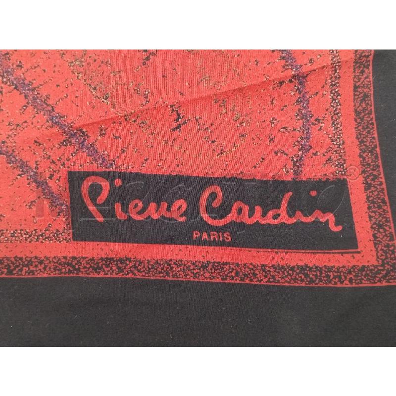 FOULARD PIERRE CARDIN FANTASIA BORDEAUX NERO | Mercatino dell'Usato Moncalieri bengasi 5