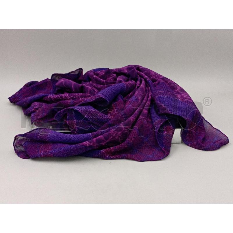 FOULARD VALENTINO VIOLA SETA | Mercatino dell'Usato Moncalieri bengasi 2
