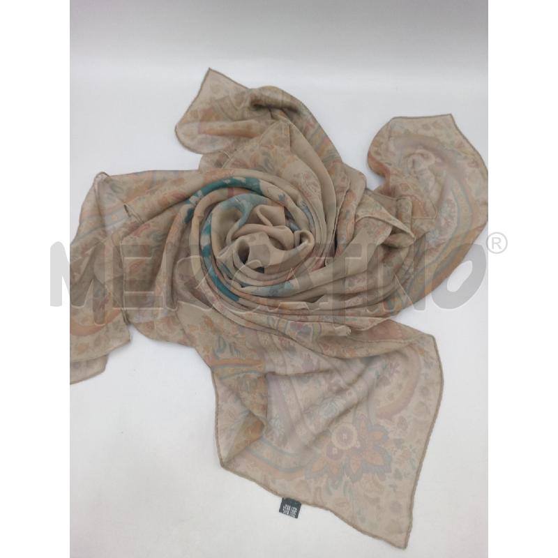 FOULARD VERDE CON ROSE | Mercatino dell'Usato Moncalieri bengasi 1