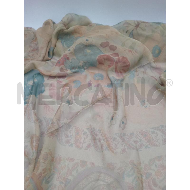 FOULARD VERDE CON ROSE | Mercatino dell'Usato Moncalieri bengasi 2