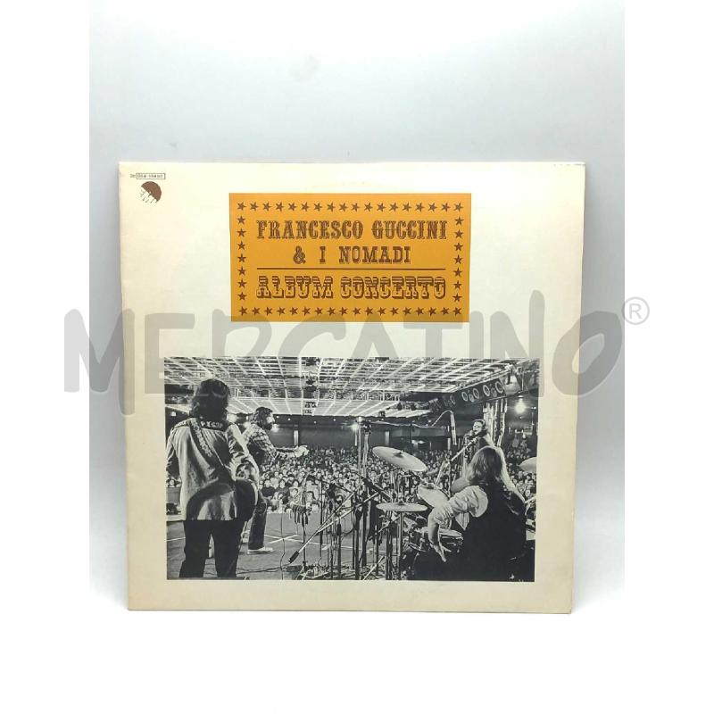 FRANCESCO GUCCINI & I NOMADI ALBUM CONCERTO VG+ VG+ | Mercatino dell'Usato Moncalieri bengasi 1