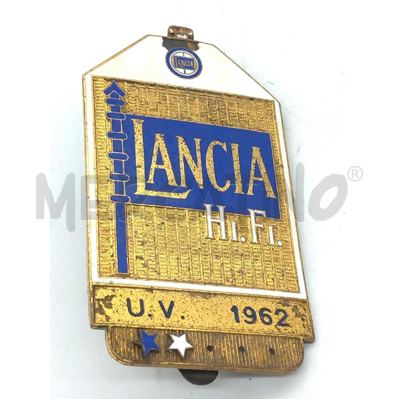 FREGIO EMBLEMA STEMMA RADIATORE CLUB LANCIA HI FI ANNO 1962 | Mercatino dell'Usato Moncalieri bengasi 1