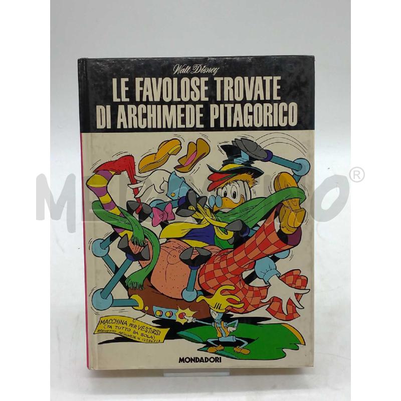 FUMETTO LE FAVOLOSE TROVATE DI ARCHIMEDE PITAGORICO WALT DISNEY MONDADORI 1 EDIZIONE 1975 | Mercatino dell'Usato Moncalieri bengasi 1