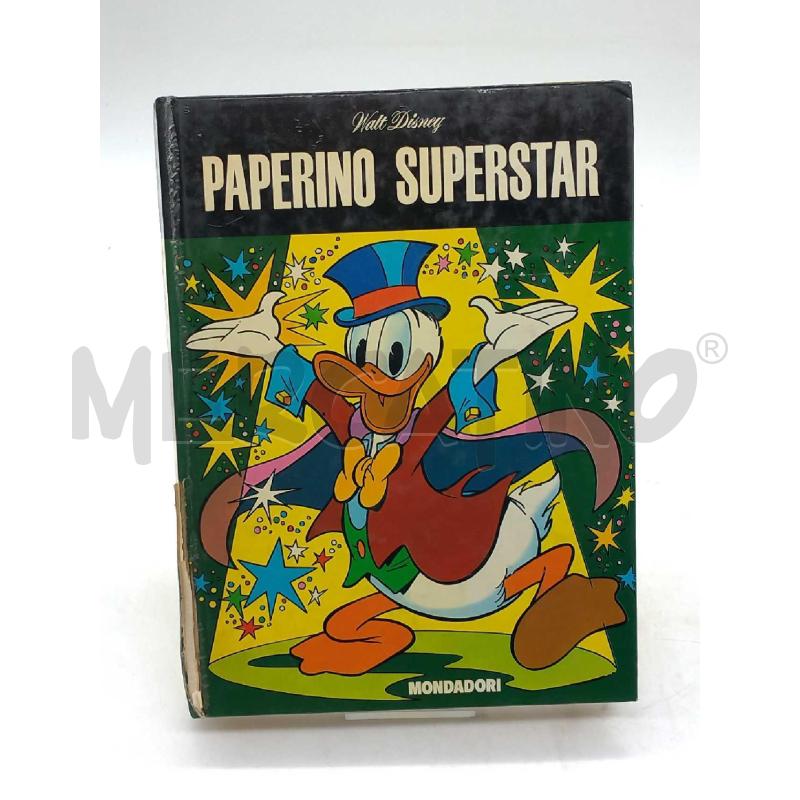 FUMETTO PAPERINO SUPERSTA WALT DISNEY MONDADORI 1 EDIZIONE 1976 COSTA DEL LIBRO STRAPPATA | Mercatino dell'Usato Moncalieri bengasi 1