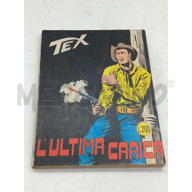 FUMETTO TEX N.70 L'ULTIMA CARICA LIRE 200 | Mercatino dell'Usato Moncalieri bengasi 1