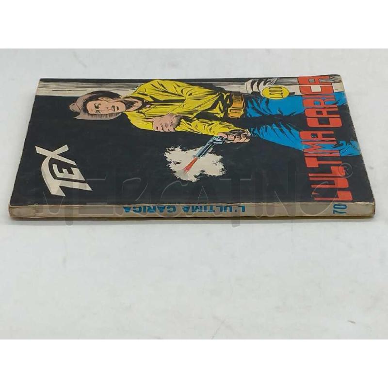 FUMETTO TEX N.70 L'ULTIMA CARICA LIRE 200 | Mercatino dell'Usato Moncalieri bengasi 3