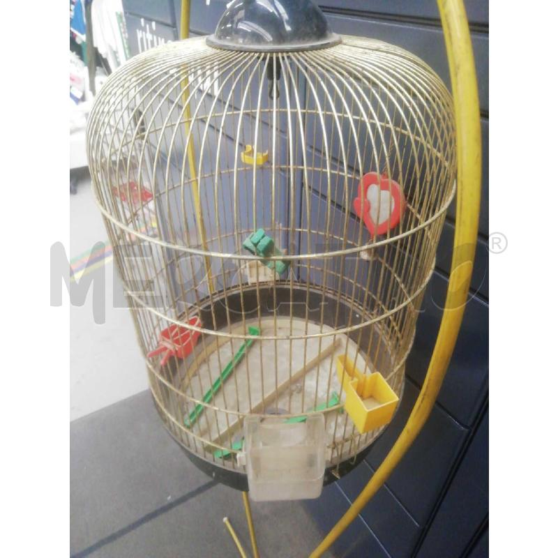 GABBIA PER PAPPAGALLI / UCCELLI C/SUPPORTO | Mercatino dell'Usato Moncalieri bengasi 5