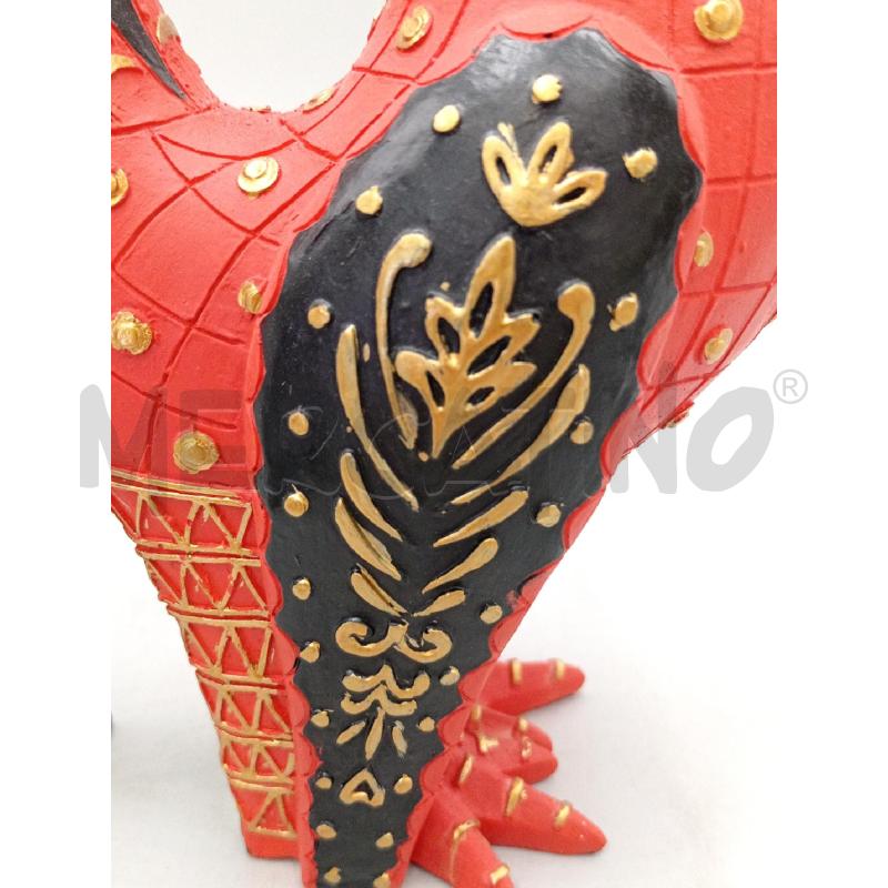 GALLO PORTOGHESE LEGNO H. 30 | Mercatino dell'Usato Moncalieri bengasi 4