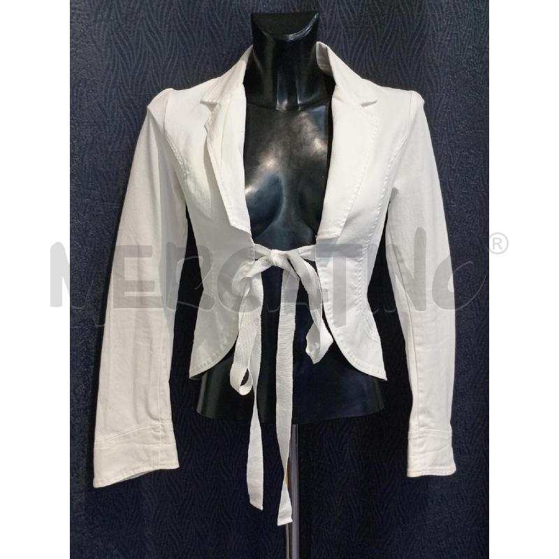 GIACCA DONNA DENNY ROSE BIANCA JEANS | Mercatino dell'Usato Moncalieri bengasi 1