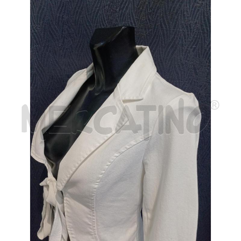 GIACCA DONNA DENNY ROSE BIANCA JEANS | Mercatino dell'Usato Moncalieri bengasi 3