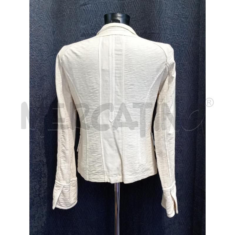 GIACCA DONNA ELISA CAVALLETTI CREMA BOTTONI GIOIELLO | Mercatino dell'Usato Moncalieri bengasi 2