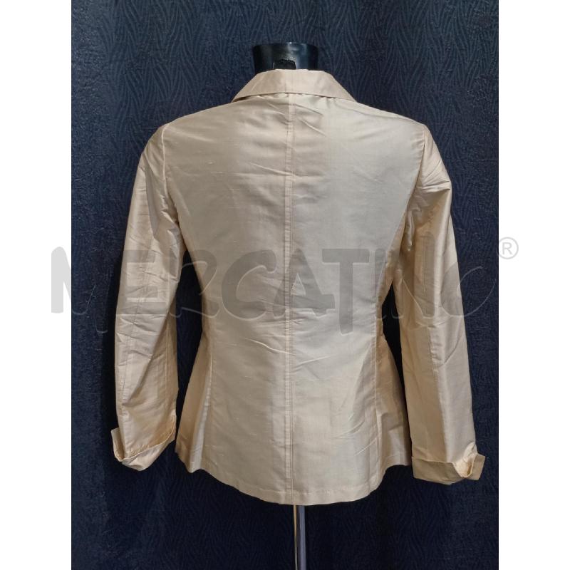 GIACCA DONNA GINO SARTORE BEIGE SETA | Mercatino dell'Usato Moncalieri bengasi 2