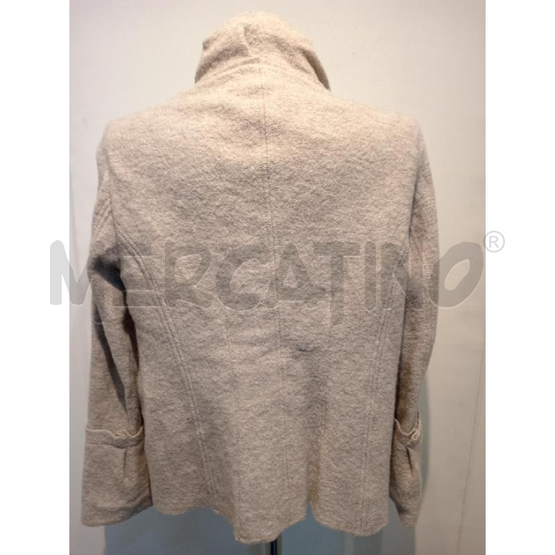 GIACCA DONNA GIULIA GALANTI BEIGE COLLO CON VOILANT | Mercatino dell'Usato Moncalieri bengasi 2