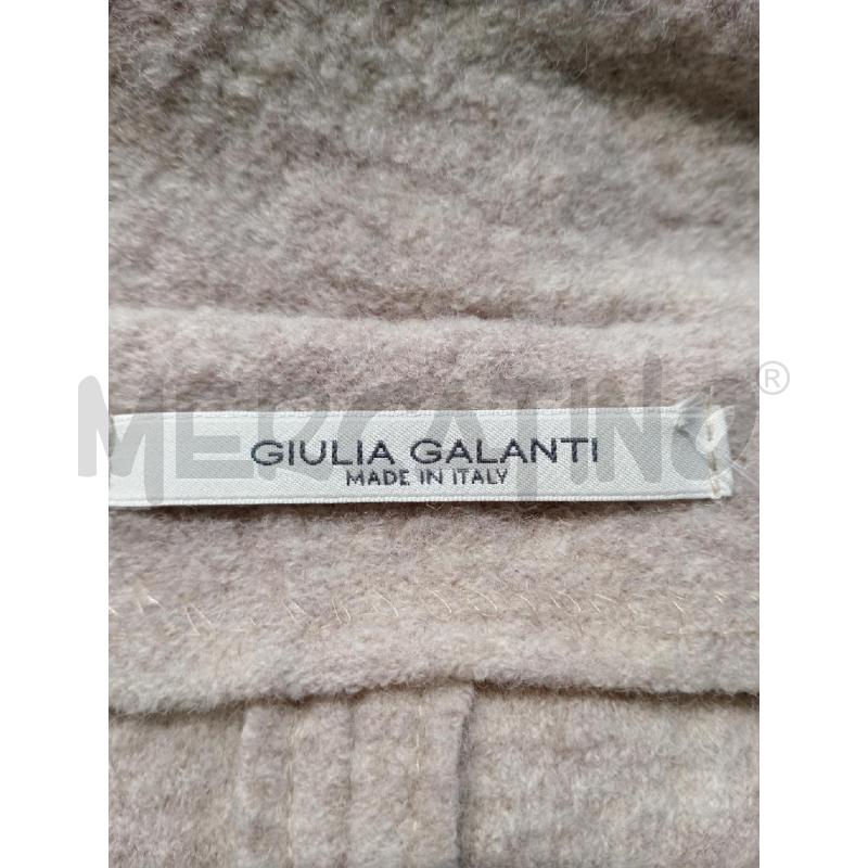 GIACCA DONNA GIULIA GALANTI BEIGE COLLO CON VOILANT | Mercatino dell'Usato Moncalieri bengasi 5