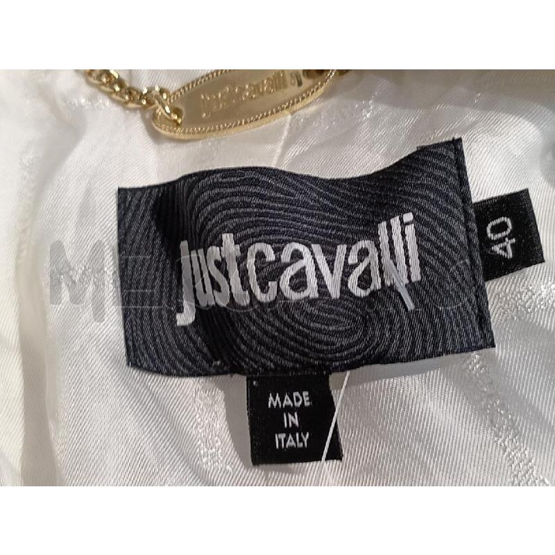 GIACCA DONNA JUST CAVALLI BIANCA CON INSERTI FIORI | Mercatino dell'Usato Moncalieri bengasi 5