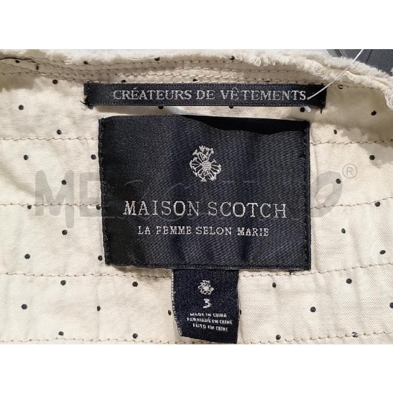 GIACCA DONNA MAISON SCOTCH MARRONE COCCODRILLI CON CIONDOLI | Mercatino dell'Usato Moncalieri bengasi 5