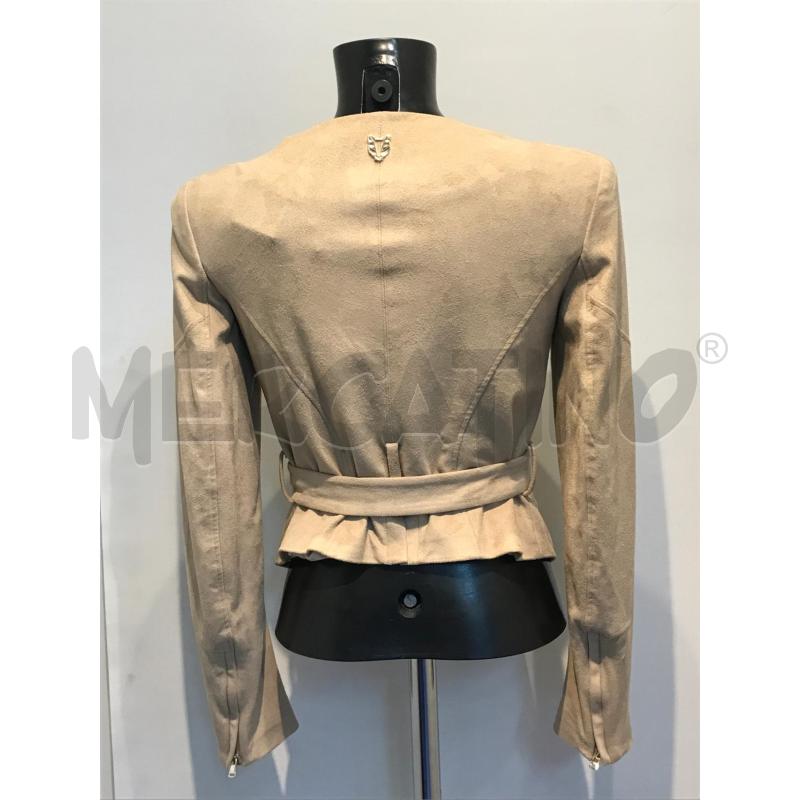 GIACCA DONNA MARCIANO BEIGE CON CINTURA SCAMOSCIATO | Mercatino dell'Usato Moncalieri bengasi 2