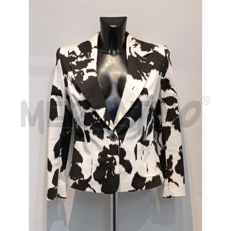 GIACCA DONNA MAX MARA BIANCO NERA | Mercatino dell'Usato Moncalieri bengasi 1