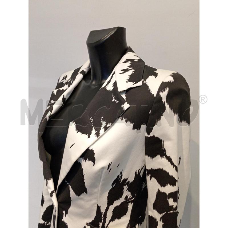 GIACCA DONNA MAX MARA BIANCO NERA | Mercatino dell'Usato Moncalieri bengasi 4