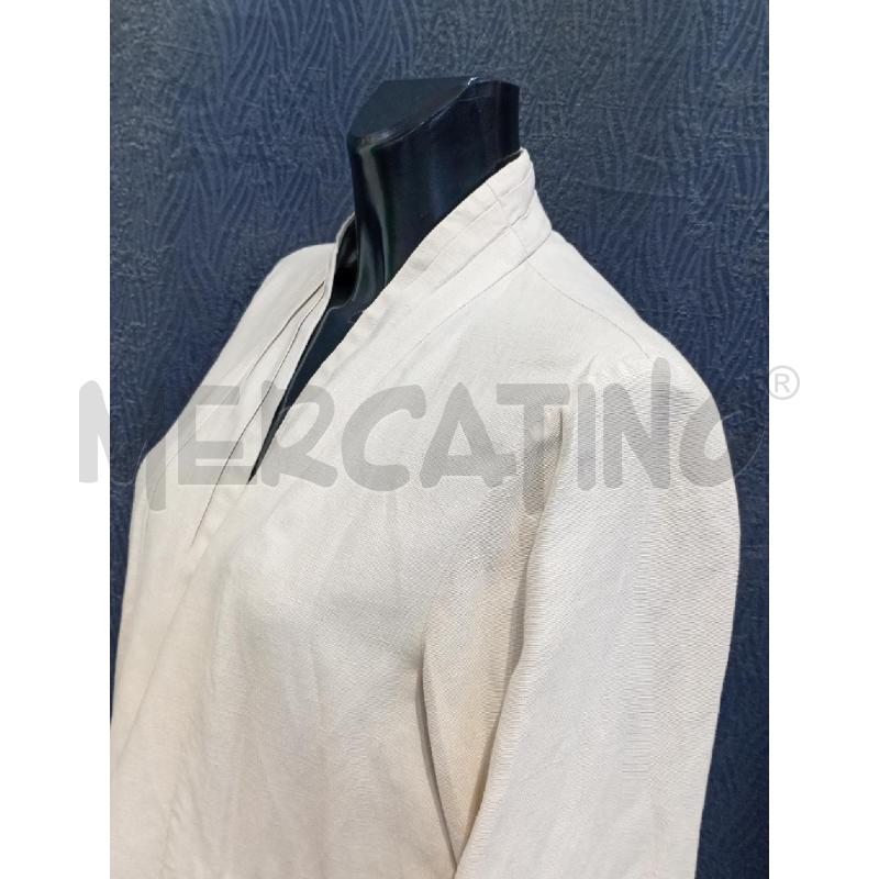 GIACCA DONNA MAX & CO BEIGE LINO CON TASCA DAVANTI | Mercatino dell'Usato Moncalieri bengasi 4