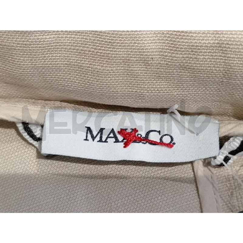 GIACCA DONNA MAX & CO BEIGE LINO CON TASCA DAVANTI | Mercatino dell'Usato Moncalieri bengasi 5