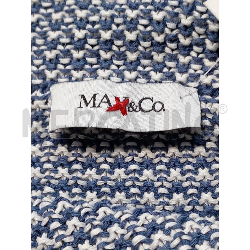 GIACCA DONNA MAX & CO BLU BIANCO | Mercatino dell'Usato Moncalieri bengasi 5