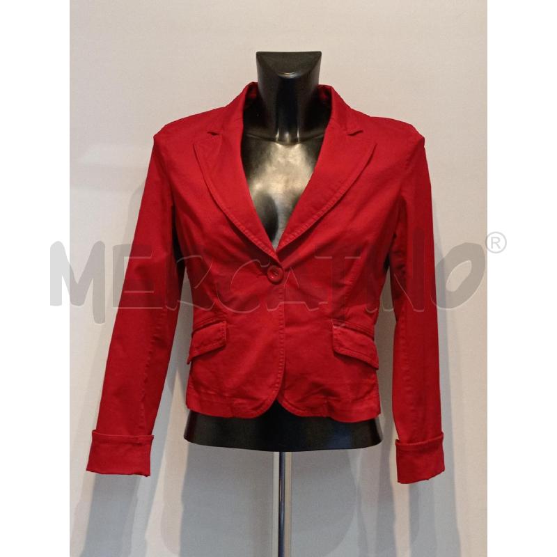 GIACCA DONNA MOSCHINO JEANS ROSSA | Mercatino dell'Usato Moncalieri bengasi 1