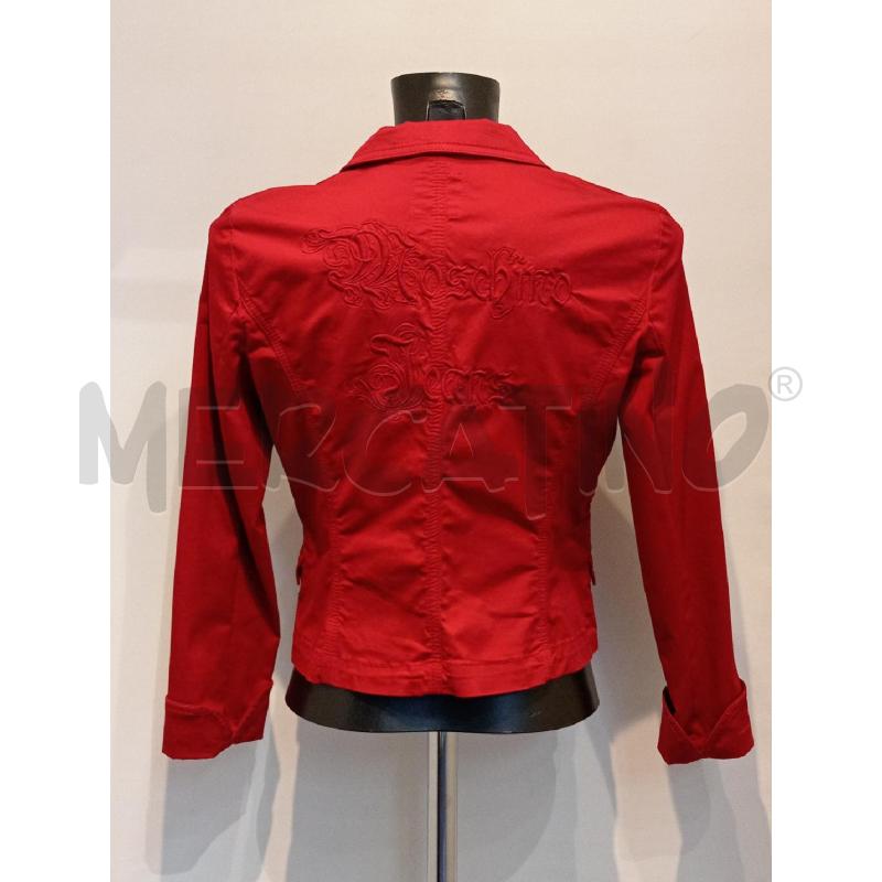 GIACCA DONNA MOSCHINO JEANS ROSSA | Mercatino dell'Usato Moncalieri bengasi 2