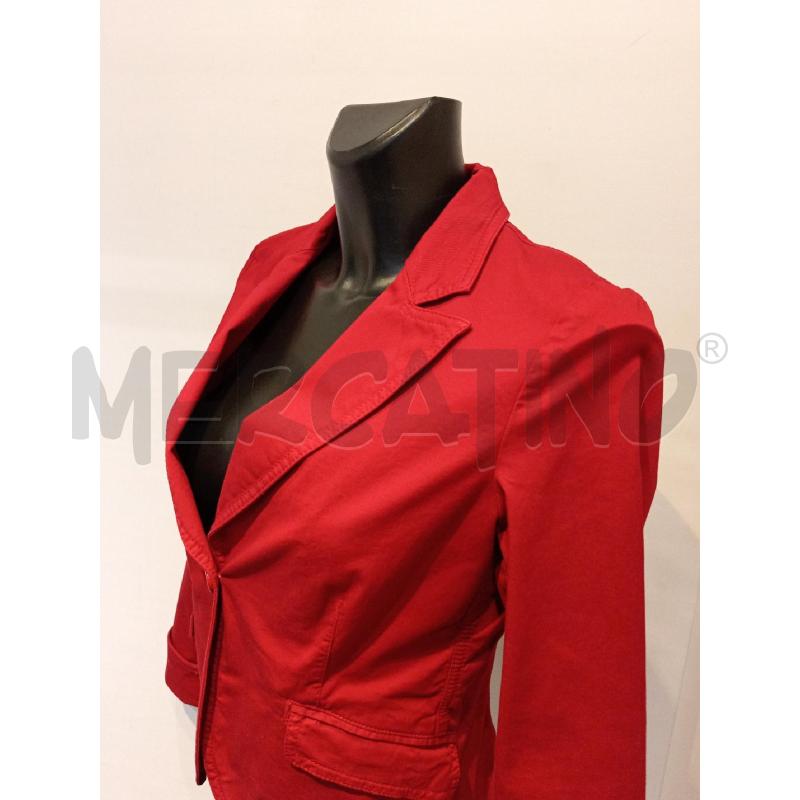 GIACCA DONNA MOSCHINO JEANS ROSSA | Mercatino dell'Usato Moncalieri bengasi 4