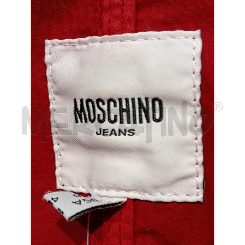 GIACCA DONNA MOSCHINO JEANS ROSSA | Mercatino dell'Usato Moncalieri bengasi 5