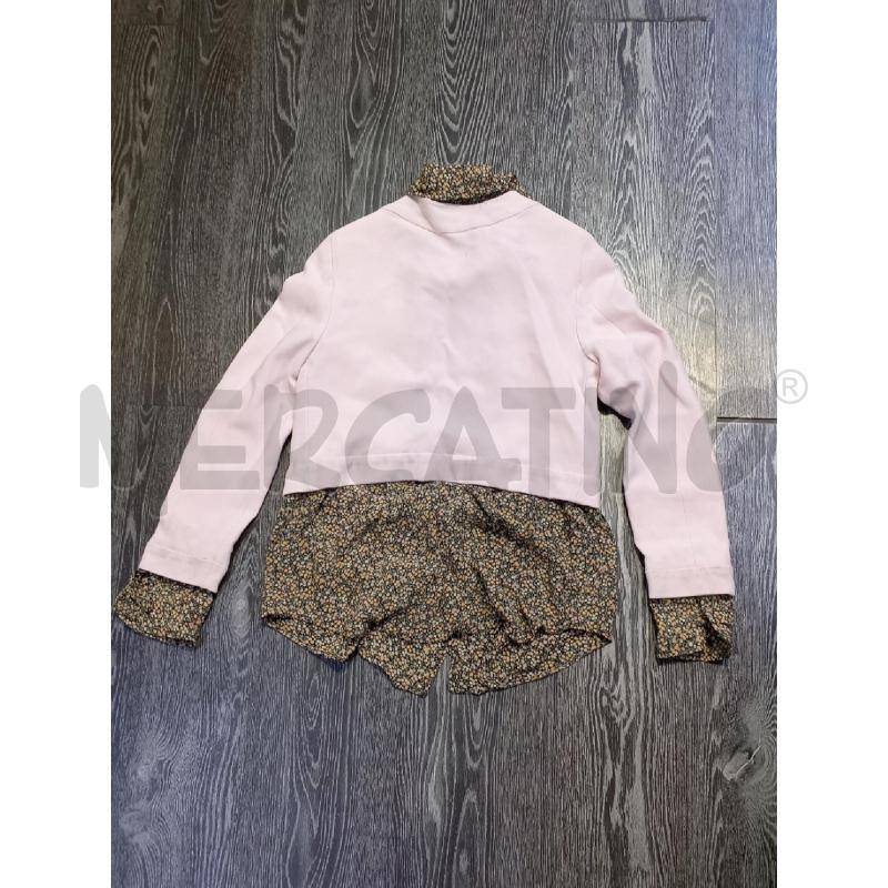 GIACCA DONNA MOSCHINO ROSA CON FINTA CAMICIA INTERNA | Mercatino dell'Usato Moncalieri bengasi 2