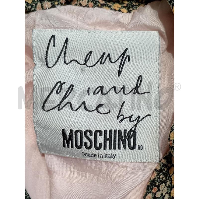 GIACCA DONNA MOSCHINO ROSA CON FINTA CAMICIA INTERNA | Mercatino dell'Usato Moncalieri bengasi 4