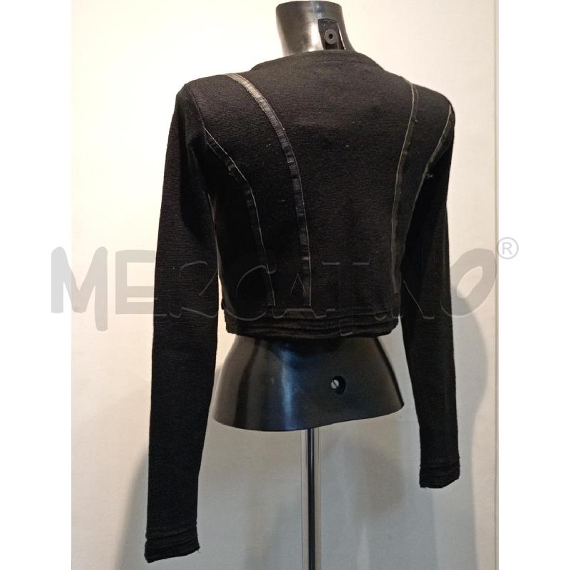 GIACCA DONNA NENETTE NERA BOTTONI ARGENTO PALLINI | Mercatino dell'Usato Moncalieri bengasi 3