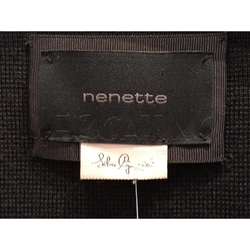 GIACCA DONNA NENETTE NERA BOTTONI ARGENTO PALLINI | Mercatino dell'Usato Moncalieri bengasi 5