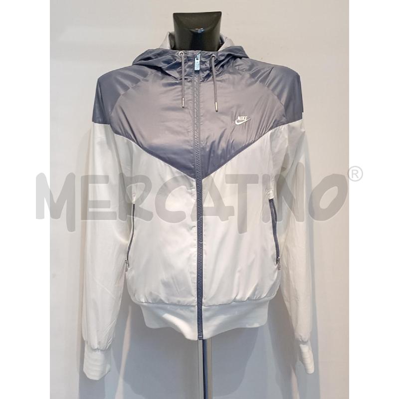 GIACCA DONNA NIKE GRIGIO BIANCA GRIGIA | Mercatino dell'Usato Moncalieri bengasi 1