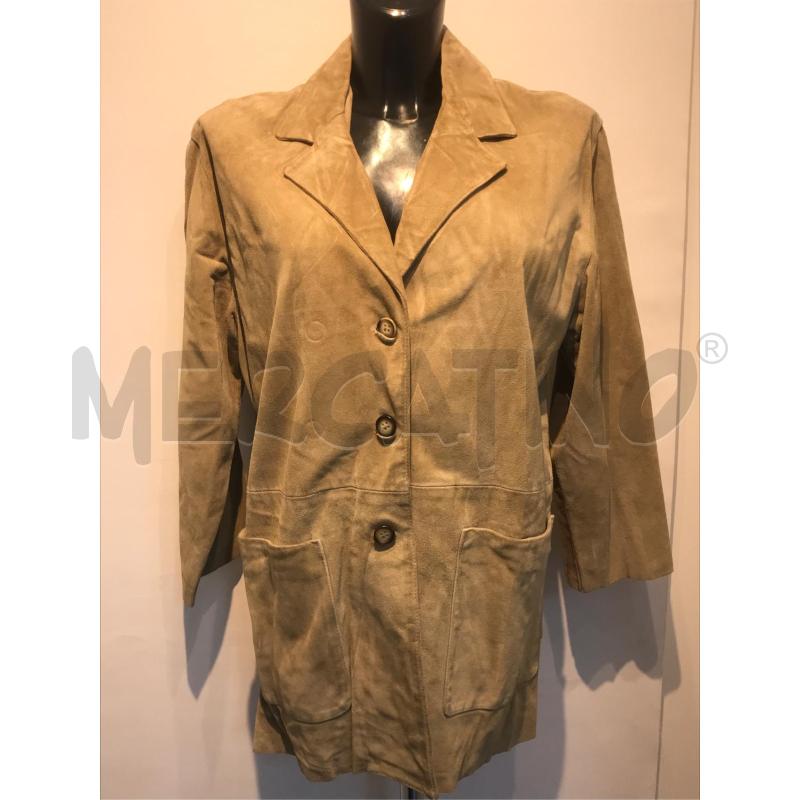 GIACCA DONNA PATRIZIA PEPE SCAMOSCIATE BEIGE | Mercatino dell'Usato Moncalieri bengasi 1