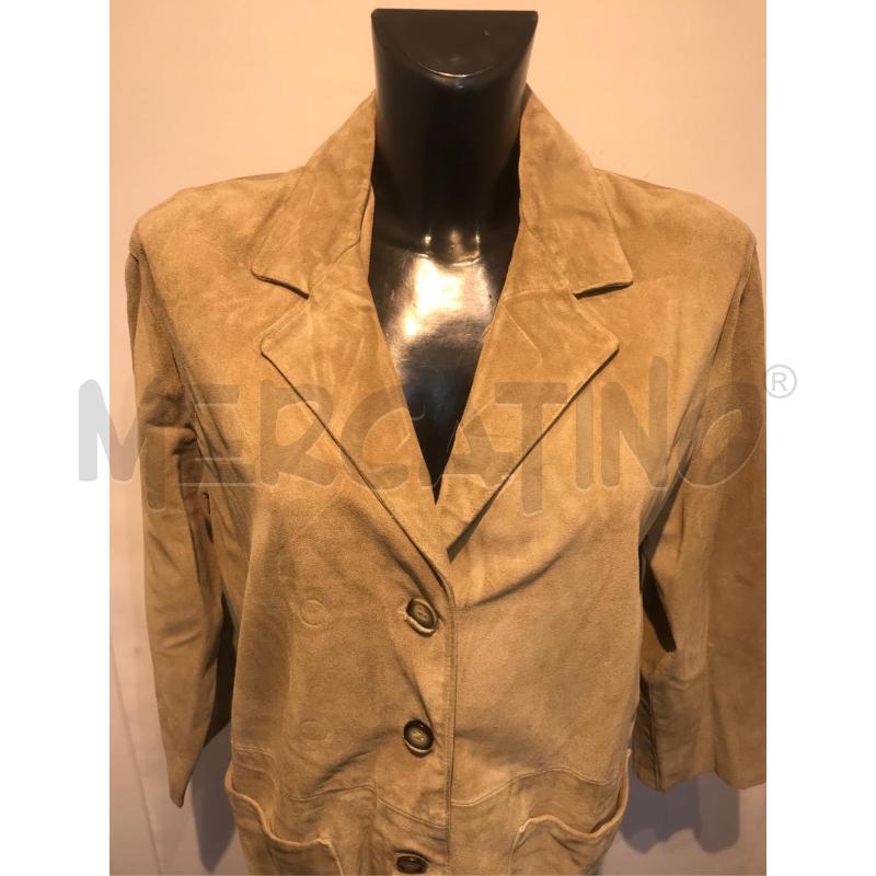 GIACCA DONNA PATRIZIA PEPE SCAMOSCIATE BEIGE | Mercatino dell'Usato Moncalieri bengasi 3