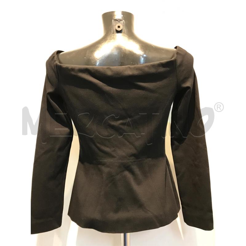 GIACCA DONNA PINKO NERO SCOLLO BARCHETTA CON ZIP DAVANTI | Mercatino dell'Usato Moncalieri bengasi 2